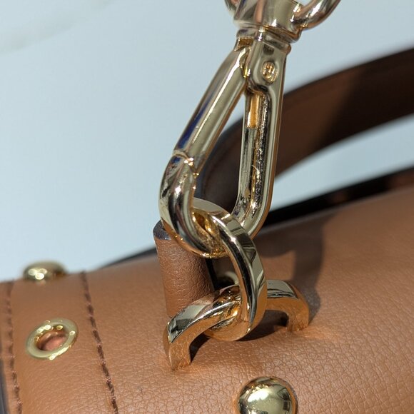 Michael Kors "Kinsley" bag with grommets & studs. Like new! Beautiful crossbody - Picture 3 of 9